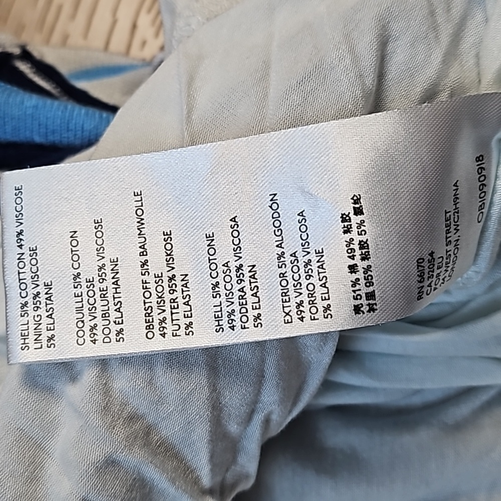Maeve Navy and Light Blue Striped Maxi Dress - Picture 11 of 16